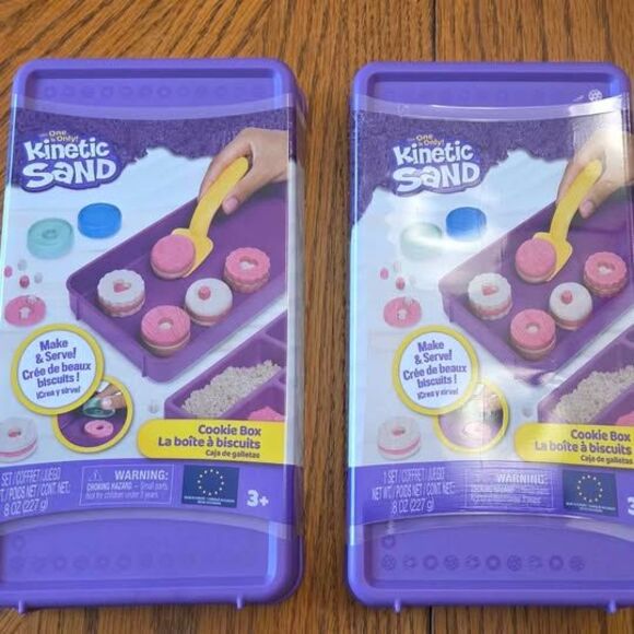 Set of kinetic sand cookie boxes - Picture 1 of 4
